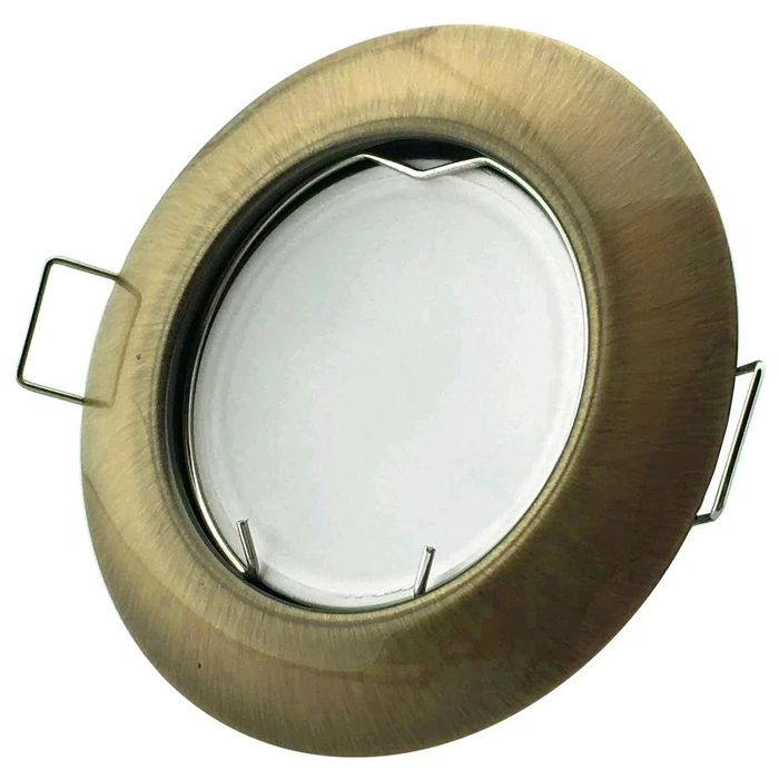 Χωνευτό Σποτ Avide GU10 Πλαίσιο Κώνος Χαλκός