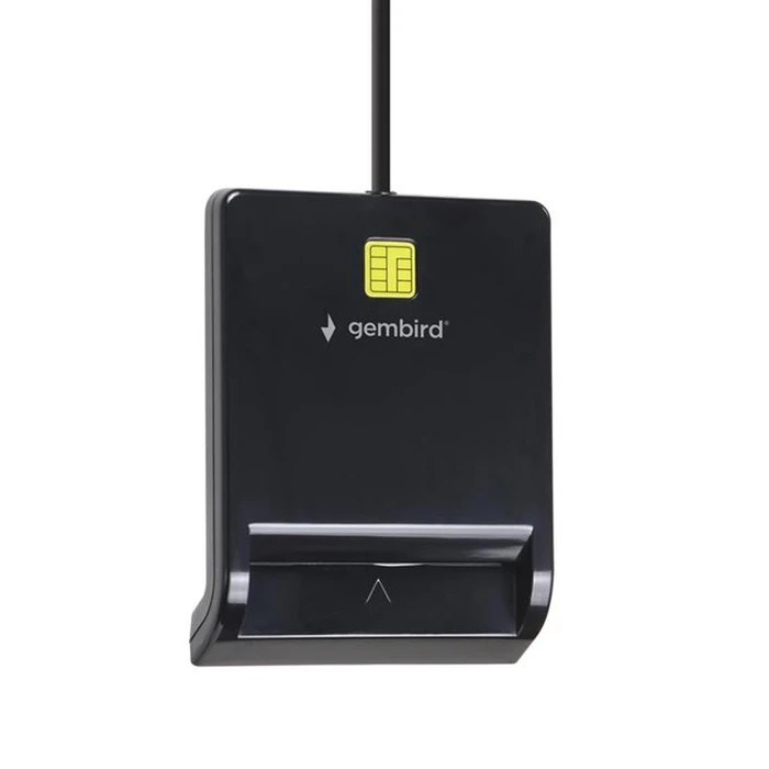 Gembird USB Professional Smart Card Reader Black