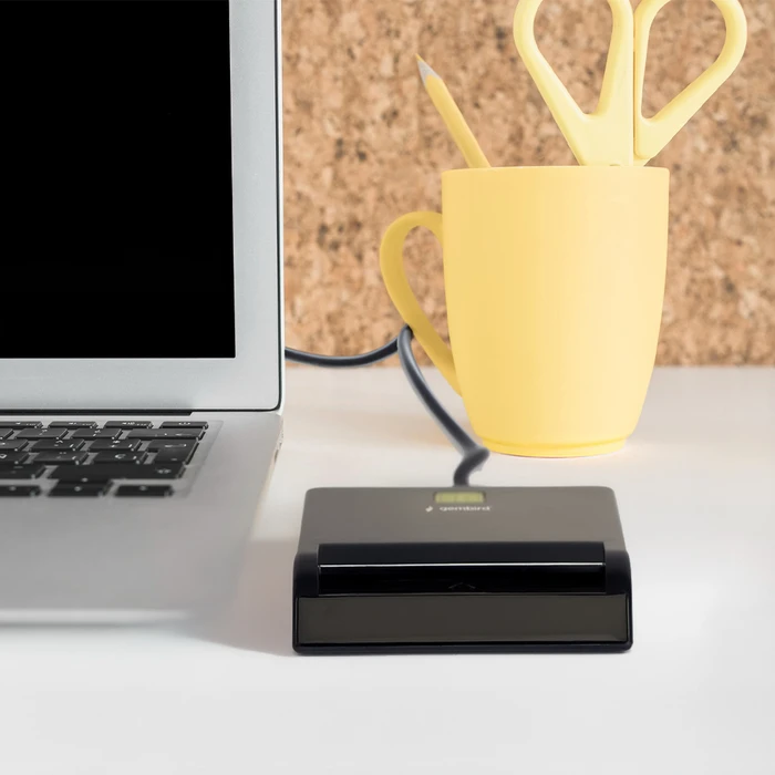 Gembird USB Professional Smart Card Reader Black