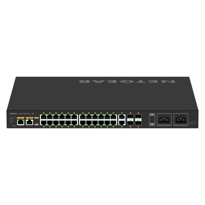 Netgear Switch AV Line M4250 26G4F PoE++ 24 Ports 24x GE 4x SFP 24x PoE+