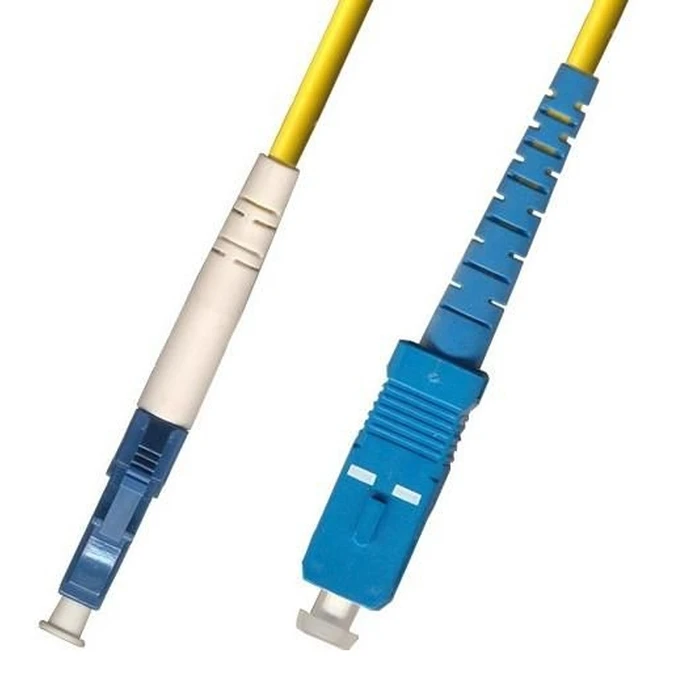 Microconnect Καλώδιο Οπτικής Ίνας LC/UPC - SC/UPC 1m Κίτρινο (FIB461001)