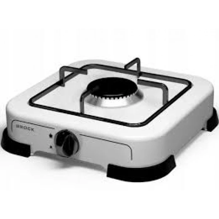 Επιτραπέζια Εστία Υγραερίου μονή GS-001/W Brock