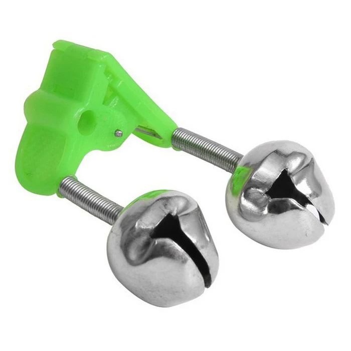 Συναγερμός Powertech για καλάμι ψαρέματος FISH-0002, πράσινο, 5τμχ