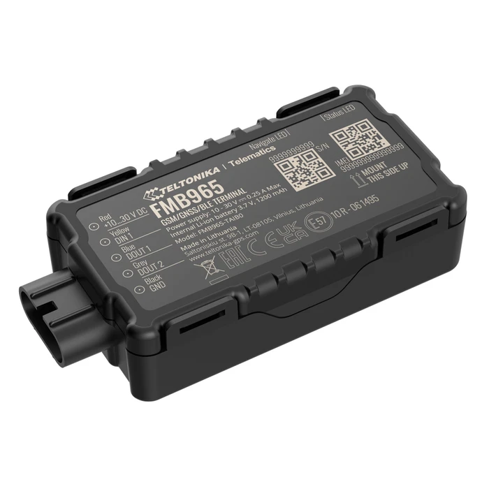 GPS Tracker Teltonika για μηχανές FMB965, GSM/GPRS/GNSS, Bluetooth