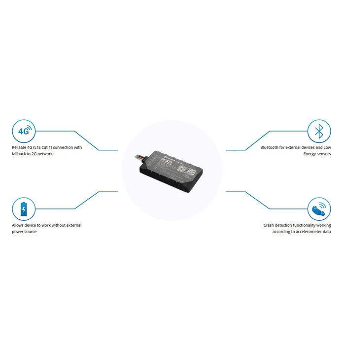 GPS Tracker Αυτοκινήτου Teltonika FMC920, 4G/GSM/GPRS/GNSS, Bluetooth