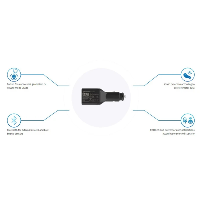 GPS Tracker Αυτοκινήτου Teltonika FMP100UEC301, GSM/GPRS/GNSS, Bluetooth