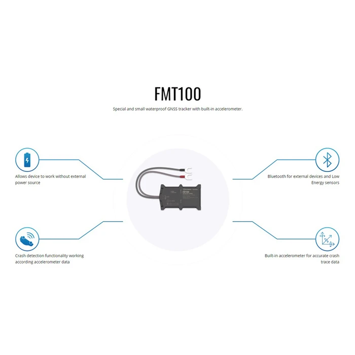 GPS Tracker Αυτοκινήτου Teltonika FMT1001A9S01, GSM/GPRS/GNSS, Bluetooth
