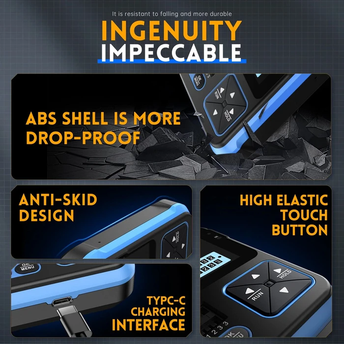 Παλμογράφος Fnirsi 3 σε 1 Signal Generator/Transistor Tester Dso-Tc3, Επαναφορτιζόμενος
