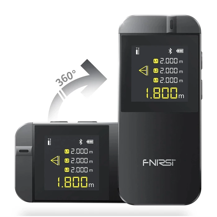 Μετρητής Απόστασης Laser Fnirsi IR40, επαναφορτιζόμενος, 40m