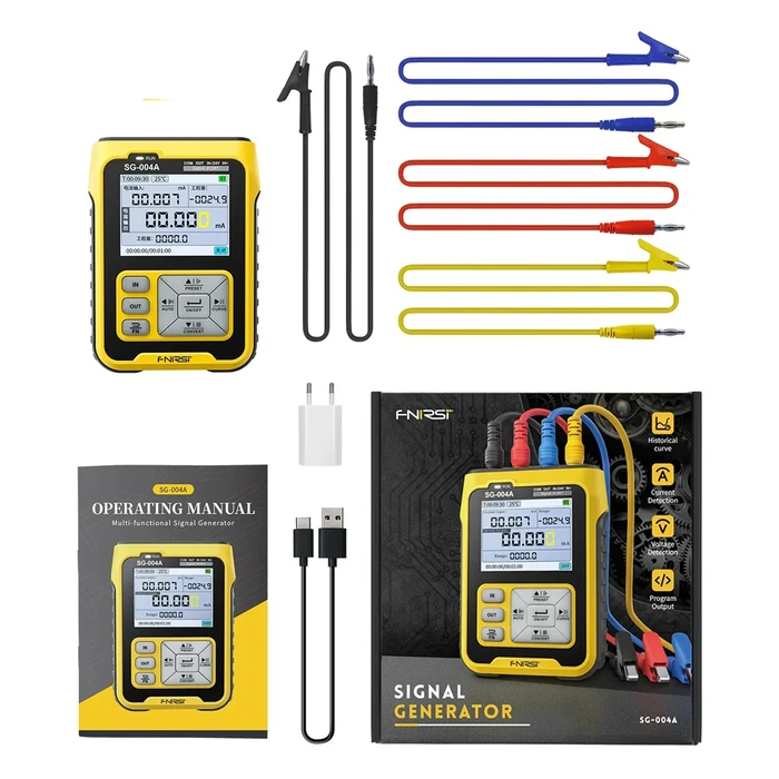Πολύμετρο Fnirsi signal generator SG-004A, επαναφορτιζόμενο