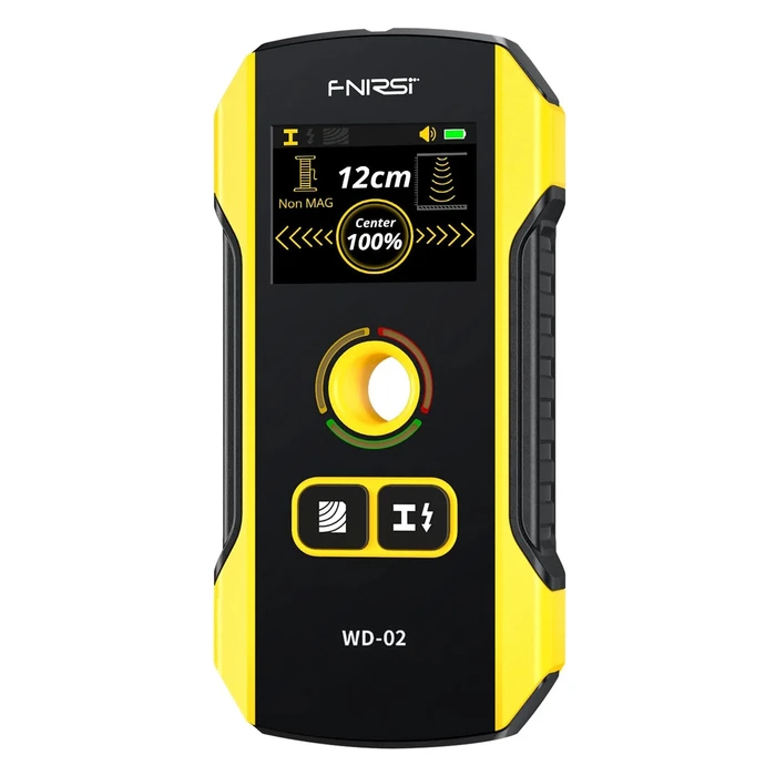 Ψηφιακός Αναλυτής Τοίχου Fnirsi WD-02, ανίχνευση Μετάλλου/ξύλου/καλωδίων, επαναφορτιζόμενος