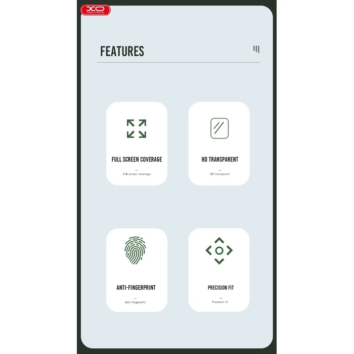 XO Ματ Τζαμάκι Ρολογιού Soft Glass Film 38mm