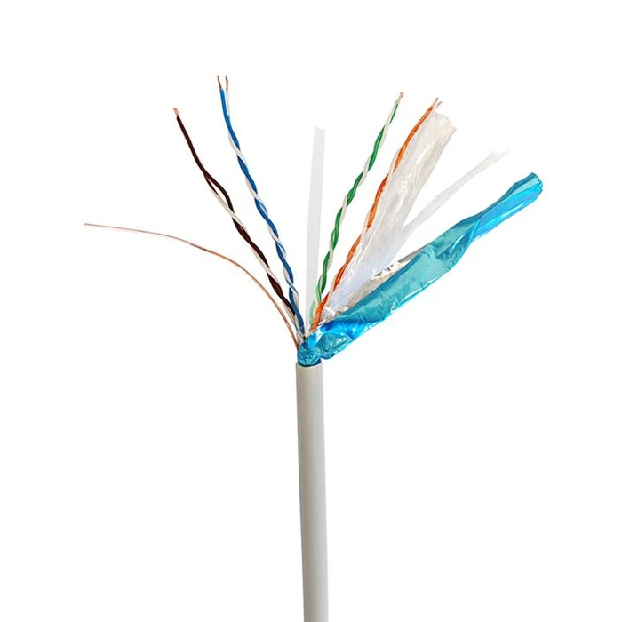 CABLEXPERT CAT6 FTP Καλώδιο Δικτύου 305m Γκρι (CCA, SOL, FPC-6004-SOL)
