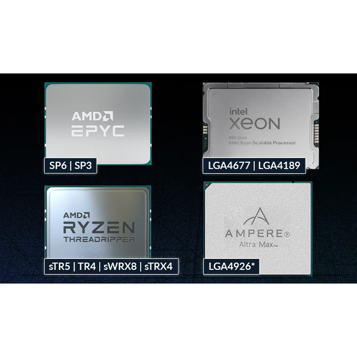 Ψύκτρα CPU Arctic Freezer 4U-M Rev. 2, Server SP6 sTR5 SP3 TR4 sTRX4 sWRX8 4189 4677