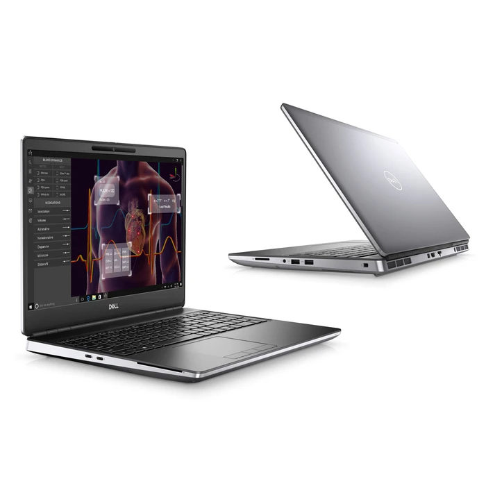 DELL Laptop Precision 7550, Factory Refurbished Grade A, i5-10850H, 32/512GB SSD, 15.6", Cam, QUADRO T2000, Windows 10 Pro