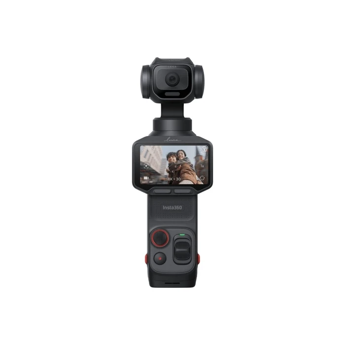 Insta360 Luna Pro Standard Bundle Μαύρο - Αισθητήρας Leica 1 ιντσών 8K, Διπλός AI Chip, OLED Οθόνη αφής