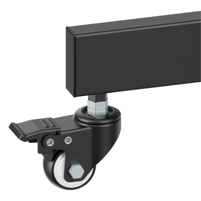 SBOX FS-403 Floor TV Stand / Mobile Mount 55"-100", up to 70 kg, Black