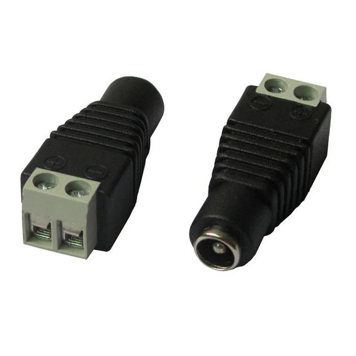 Αξεσουάρ CCTV Folksafe Βύσμα Τροφοδοσίας DC Θηλυκό Dcfc, 5.5X2.1mm, σε Κλέμα, 5τμχ
