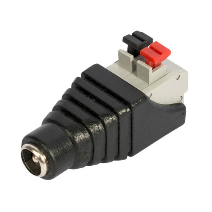 Αξεσουάρ CCTV Folksafe Βύσμα Τροφοδοσίας DC Θηλυκό Dcfcp, 5.5X2.1mm, Push-Pin, 5τμχ