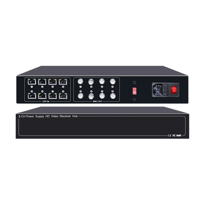 Καταγραφικό Folksafe video and power receiver hub FS-HD4608VPS12, 8 channel