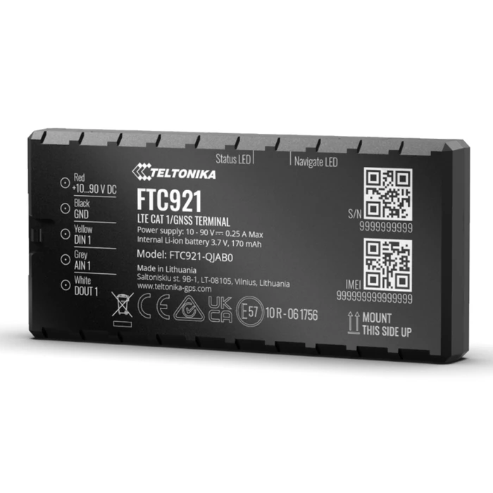 Teltonika GPS Tracker FTC921 GNSS / GSM / Glonass για Αυτοκίνητα / Μηχανές