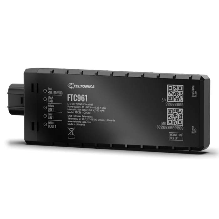 Teltonika GPS Tracker FTC961 GNSS / GPRS / GSM / Glonass για Αυτοκίνητα / Φορτηγά