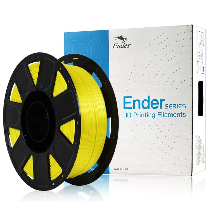 3D Printer Filament Creality EN-PLA Yellow Ender Dimensional Accuracy +/- 0.03 mm, 1 kg Spool,1.75