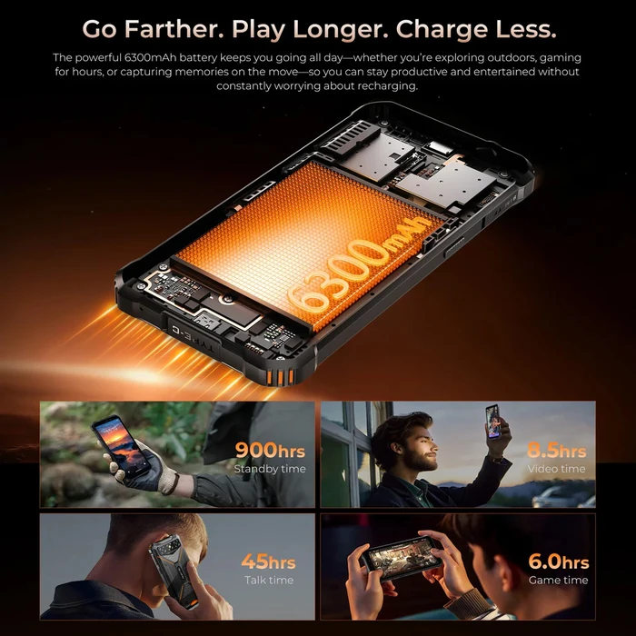 Oukitel G3 Dual SIM (4/128GB) Ανθεκτικό Smartphone Μαύρο