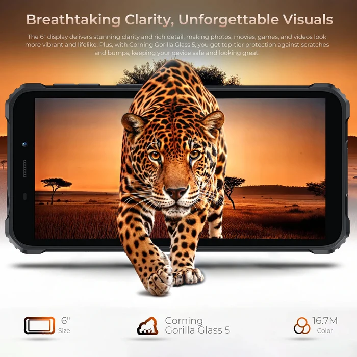Oukitel G3 Dual SIM (4/128GB) Ανθεκτικό Smartphone Μαύρο