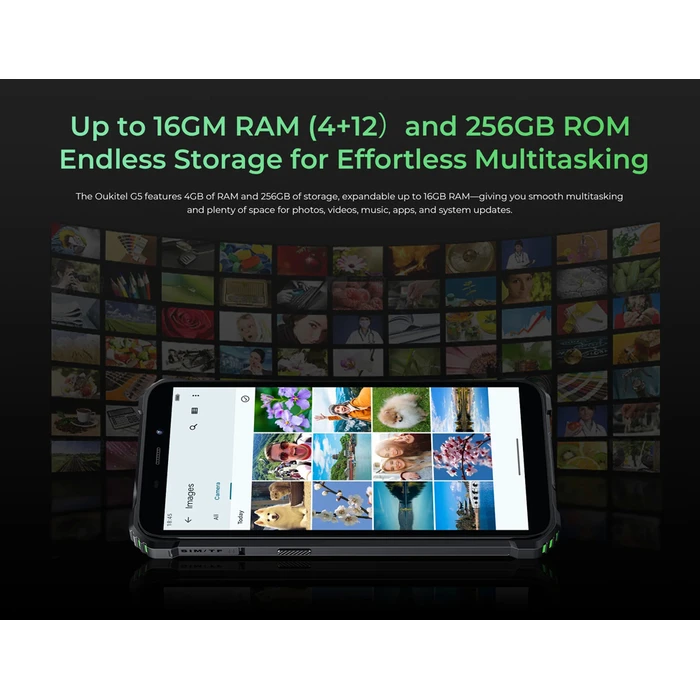 Oukitel G5 Dual SIM (4/256GB) Ανθεκτικό Smartphone Μαύρο
