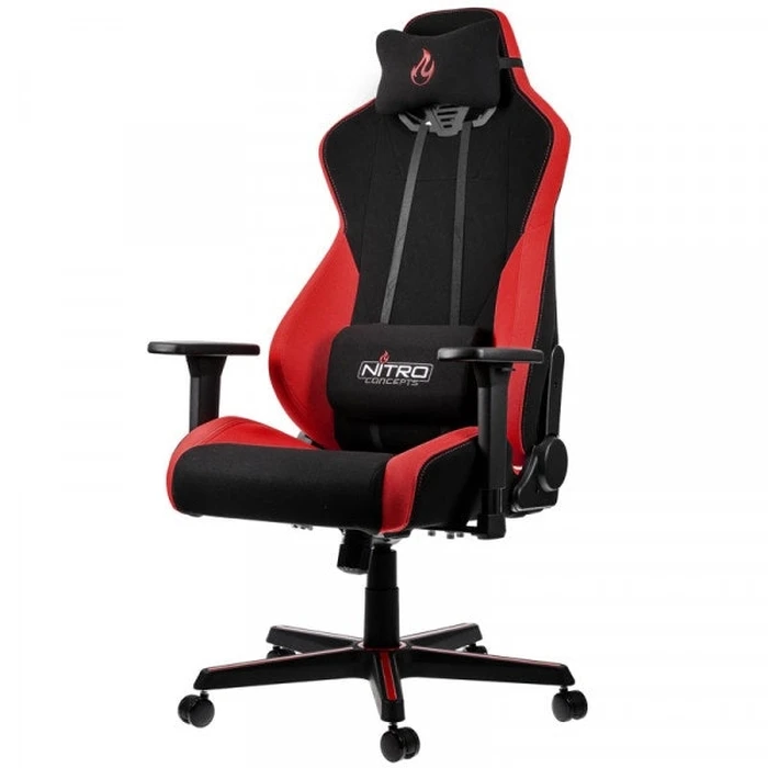 Καρέκλα Gaming Kolink Nitro Concepts S300 - Quality Fabric & Cold Foam - Inferno Red