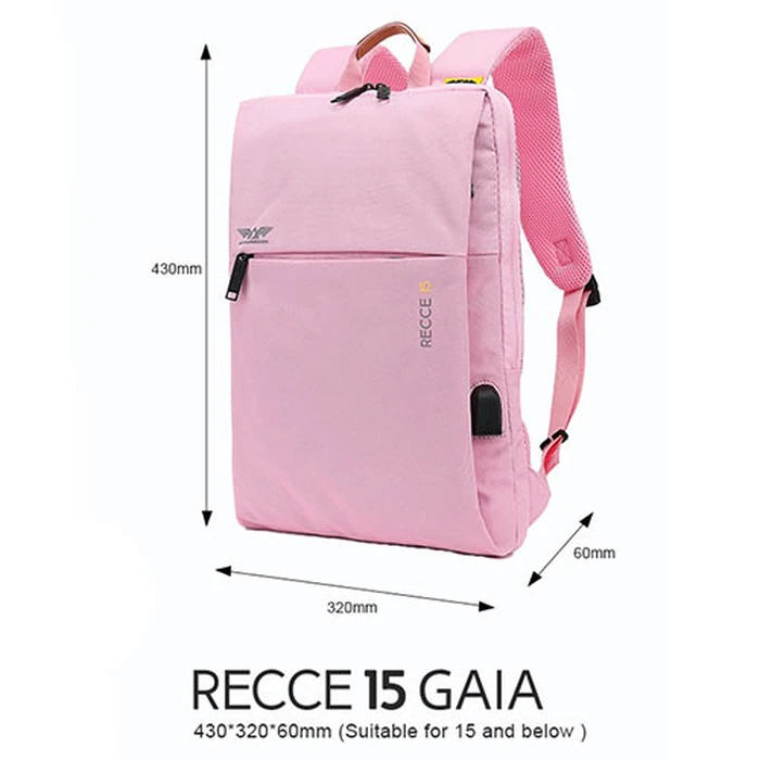 Τσάντα Laptop Armaggeddon Backpack RECCE 15 GAIA UP to 15' PINK