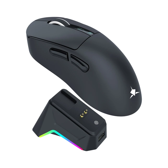 White Shark Gawain Wireless Gaming Mouse 12000 DPI Black