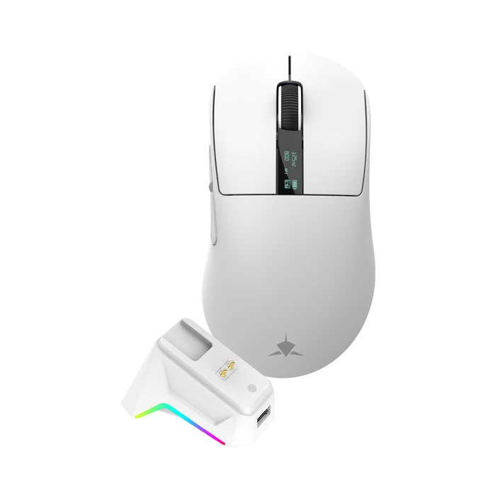 White Shark Gawain Wireless Gaming Mouse 12000 DPI White (WMG-5023)