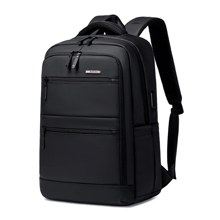 GOLDEN WOLF Backpack GB00707 with 15.6 inch Laptop Compartment 21L Black