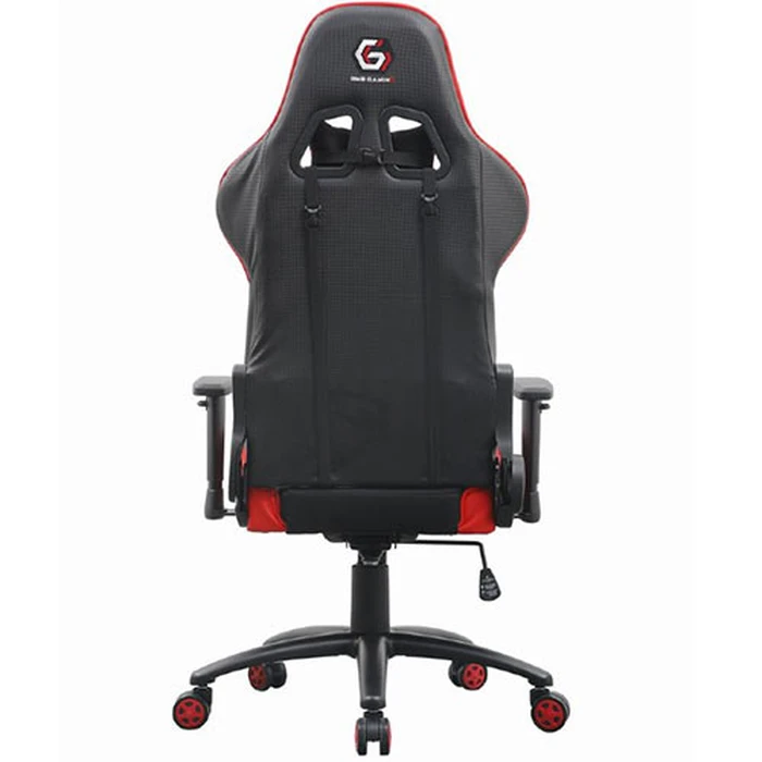 Καρέκλα Gaming Gembird LEATHER Black/RED