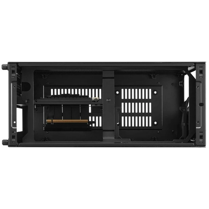 Lian Li A4-H2O PCIe 5 Black - Mini-ITX PC Gaming Case - GPU Clearance 322 mm - Aluminum - SFX PSU