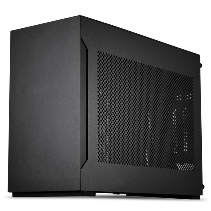 Lian Li A4-H2O PCIe 5 Black - Mini-ITX PC Gaming Case - GPU Clearance 322 mm - Aluminum - SFX PSU