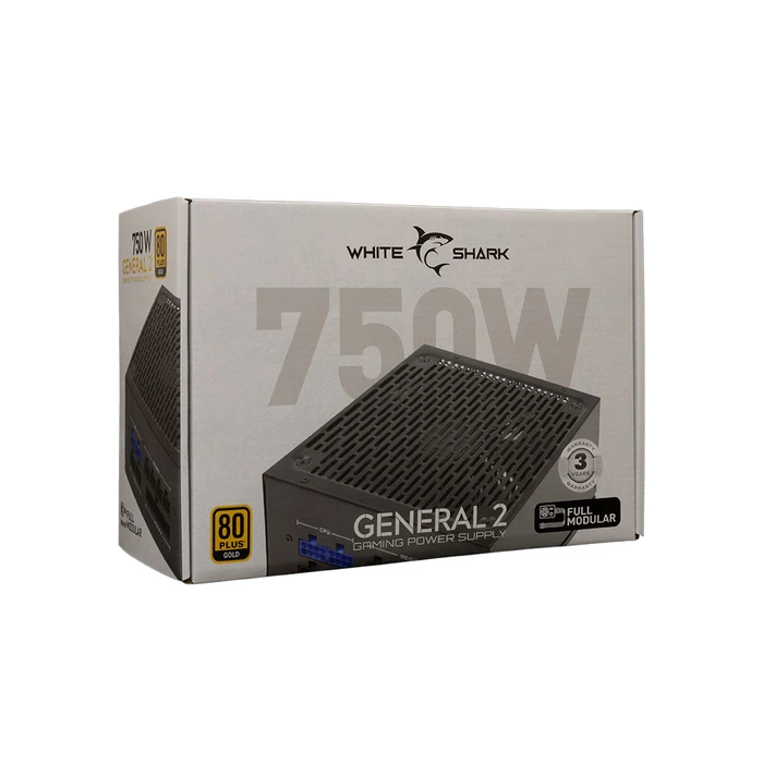 Τροφοδοτικό 750W White Shark Psu General-2 Gpsu-750W 80Plus Gold Full Modular
