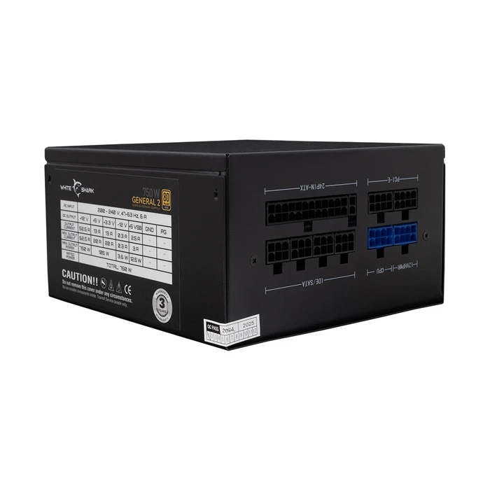 Τροφοδοτικό 750W White Shark Psu General-2 Gpsu-750W 80Plus Gold Full Modular