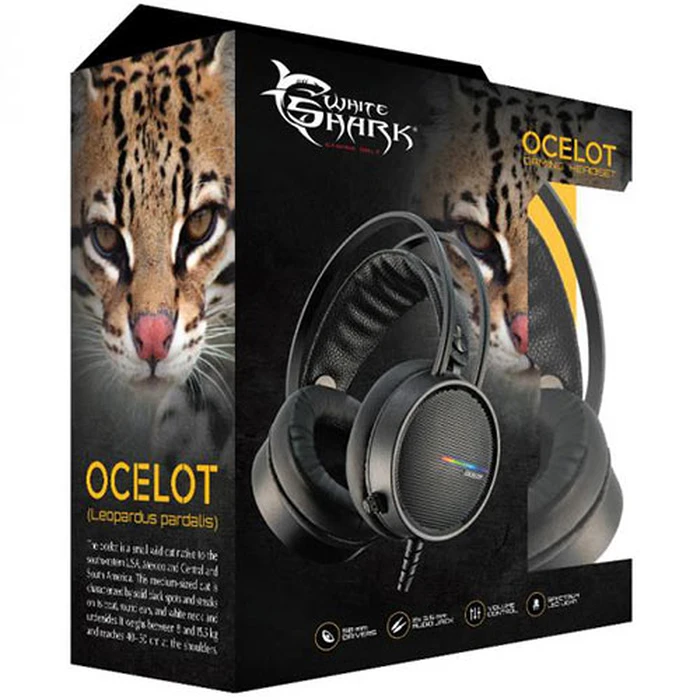 Gaming Headset White Shark Gaming OCELOT