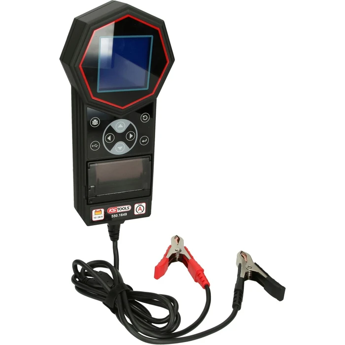 Φορτιστής μπαταριών KS Tools 12V / 24V Battery Charge & Start Analyzer w. print