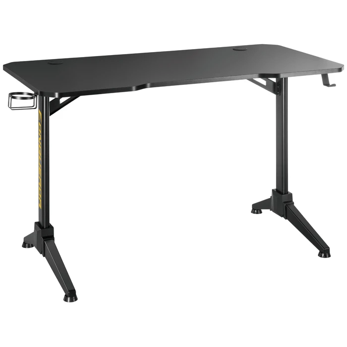 Gaming Γραφείο Brateck Gmd03-2, 1200X600Mm, Μαύρο