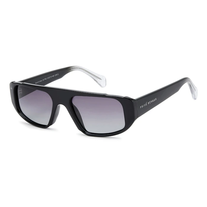 PRIVÉ REVAUX Men's Sunglasses GOODVIBESS807 (55/19/145) Grey Degraded Polarized