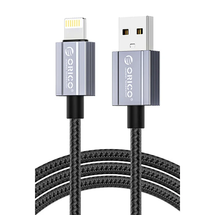 ORICO καλώδιο Lightning σε USB GQA12 2.4A 480Mbps 1m μαύρο