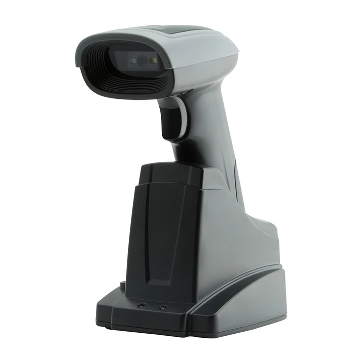 Barcode Scanner Gtcodestar Gt-1901C με Βάση, 1D & 2D, Ενσύρματο & Ασύρματο, 2000mAh, Μαύρο