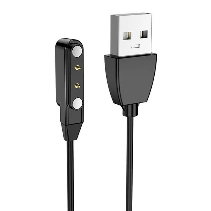 Καλώδιο Φόρτισης Zeblaze Usb για smartwatch GTR 3 Pro, 60cm, μαύρο