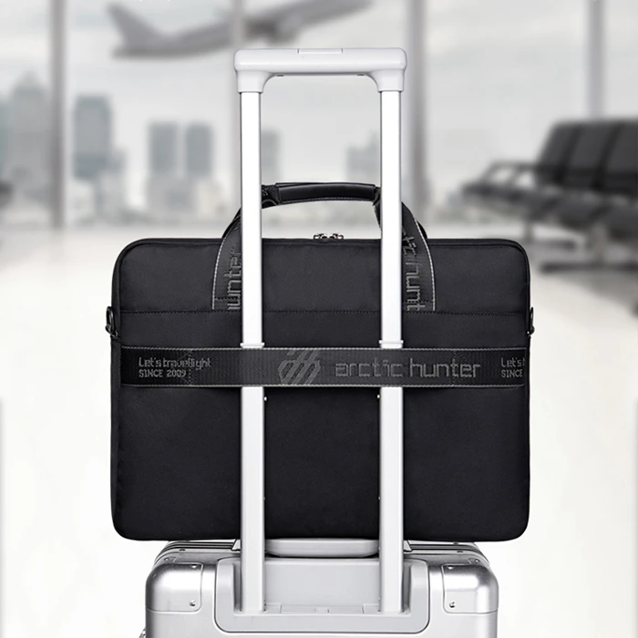 Τσάντα Laptop Arctic Hunter Ώμου Gw00022 15.6", 8L, Μαύρη