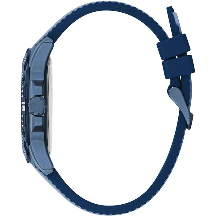 Ανδρικό Ρολόι Guess Gw0055G2 (46mm) Καουτσούκ Λουράκι Μπλε