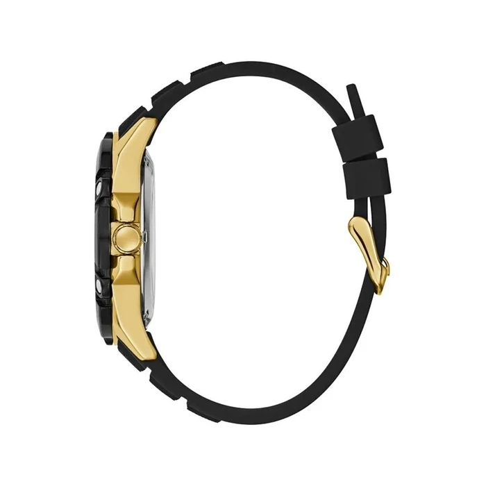 Ανδρικό Ρολόι Guess Gw0061G2 (47mm) Καουτσούκ Λουράκι Μαύρο